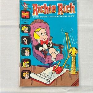 Richie Rich Comic Book Vintage May 1973 No 120
Harvey Comics